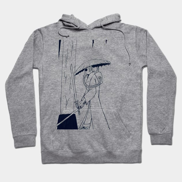 Post Apocalyptic Samurai Hoodie by Soundtrack Alley